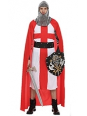 Templar Knight Costume - Mens Medieval Costumes
